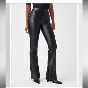 Spanx Leather-Like Flare in Petite